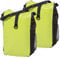4Uniq Fahrradtasche Gepäckträger Tasche 2er Set Verschiedene Versionen (Limette/schwarz)