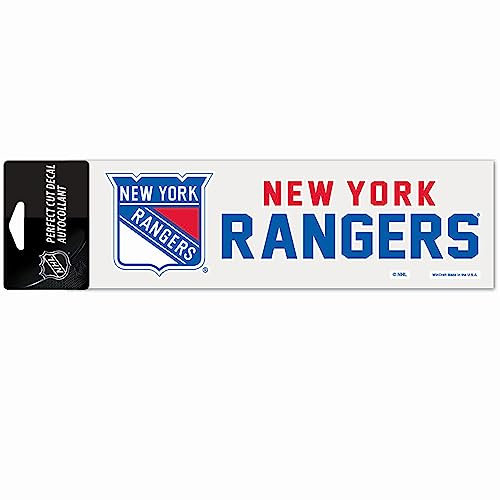 Wincraft Aufkleber 8x25cm - NHL New York Rangers