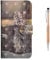 Grandoin für iPhone 6S/iPhone 6 Hülle, Flip Case Schutzhülle Etui Case mit Ständer und Kreditkartensteckplatz, PU Leder, Katze Tiger
