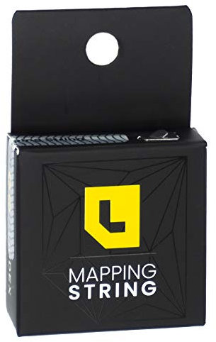 LIUDEX Vorgefärbte Augenbrauen-Mapping-String – Präzises Kosmetik-Werkzeug für Microblading, Wachsen, effektiv, Augenbrauenfaden, Augenbrauenmarker für makellose Perfektion in Schwarz