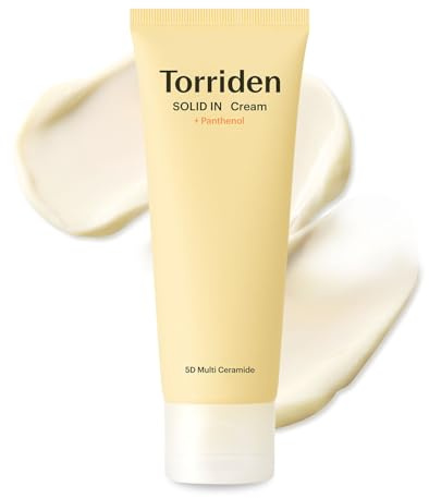 Torriden SOLID IN Ceramid-Creme 70ml (2,36 fl.oz.) | Ceramid-Feuchtigkeitspflege für gesunde Hautbarriere, Beruhigung und Nährpflege | Mit 5 Arten von Ceramiden, Allantoin und Panthenol
