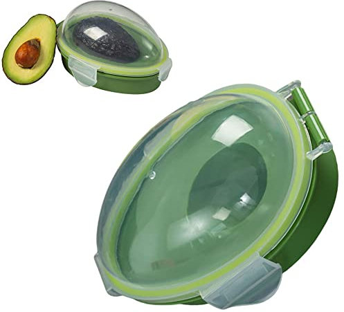 Avocado Saver Holder, Obstpraxisbehälter Avocado Safe Box Obst knisperer Aufbewahrungsbox Avocado Frischbehälter Frischhalter Koffer für Küche, Torhüter, Aufbewahrungsbox, Konservierung Frische,