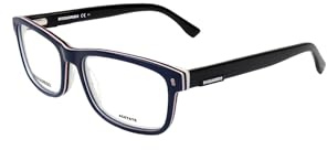 Brillen Dsquared2 D2 0009 0JU BLUE WHITE 56/17/ MAN