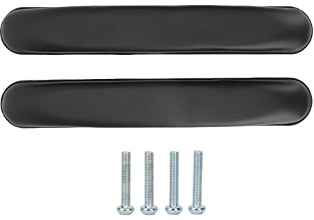 Fyearfly Rollstuhl Armlehne, Armlehnenpolster für Rollstuhlfahrer, 1 Paar Rollstuhl Armlehnen verschleißfeste wasserdichte Armpolster mit Schrauben für Rollstühle für Ellenbogen Komfort
