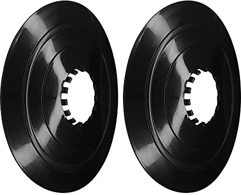cyclingcolors 2X Fahrrad Räder Speichen Schutz 135mm Scheibe Schutz Kassette Freilauf Schwarz