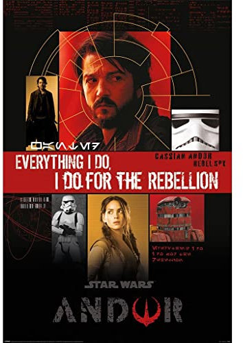 Pyramid International Star Wars: Andor Poster Everything I Do, I Do For The Rebellion