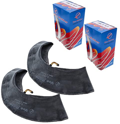 2X Vee Rubber Reifenschlauch Schlauch für Vespa Roller 2.75-9 3.00-9 Ventil TR87 90 Grad