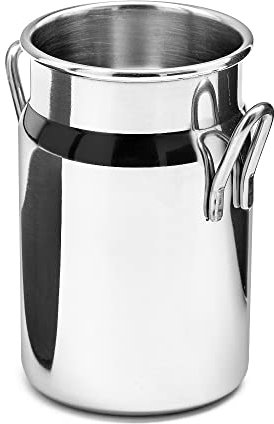 Forgast Jarra de Leche | Capacidad 620 ml | Acero Inoxidable | Jarra de Leche | Perfecta para servir leche para Café o Azúcar | Para Presentar Aperitivos de Forma No Convencional