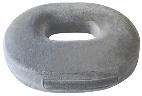 Ecosafeter Donut Hämorrhoiden Sitzkissen-Kissen für Bürostuhl, Einfach und praktisch, Ergonomisches Steißbeinkissen, für Schwangerschaft, Postnatal, Ischias, Steißbein
