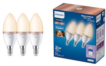 Philips Smart Led E14 4.9W 470lm 2700K-6500K