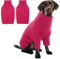 IECOii Hundepullover, Sweater für Kleine Mittelgroße Große Hunde, Warmer Rollkragen, Winter Hundebekleidung für Katzen, Chihuahua, Französische Bulldogge, Labrador