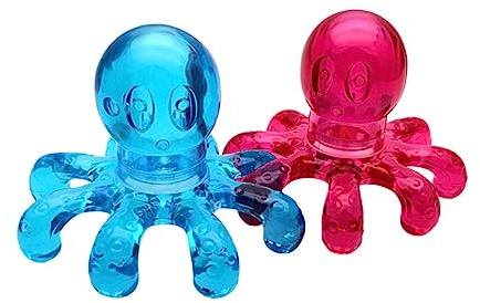 PartyKindom 4stücke Portable Kopfhaut-massager Teiliges Für Entspannende Kopfmassagen Stimuliert Die Durchblutung Vielseitig Einsetzbar Für Kopf Nacken Und Rücken Für Zuhause Und