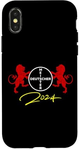 Meisterkusen Fussball Verein Leverkusen Fan Double Triple Hülle für iPhone X/XS