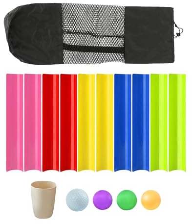 F Fityle Pipeline Team Building Game Pipeline Kits Build Teams Pipe Challenge with Storage Bag for Communication Indoor Kid Sports Day, 50cm