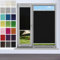 Plissee Plisseerollo Klemmfix Ohne Bohren 68 x 130 cm, Sonnenschutz Easyfix Lichtdurchlässig, Plissee Klemmfix Fenster Plissee, Klemmfix Plissee Ohne Bohren, für Fenster & Tür, Schwarz