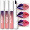 Lip Tint Peel Off, Lip Stain Peel Off, Lip Gloss Set Lip Tattoo Peel Off, Lip Stain Long Lasting Matte Liquid Lipstick, Transfer Proof Lip Tint Stain Color, Hyaluronic Acid One Step Lip Stains & Tints
