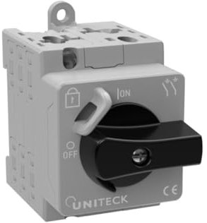 UNITECK UNIPVSWITCH 500.32.2P - interrupteur- sectionneur panneaux solaires - 500V DC - 32A - bipolaire (+/-)