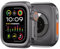 SAAWEE Custodia per orologio in lega per Apple Watch Case Series S10 46mm S9 S8 S7 S6 44MM 45MM Custodia protettiva per telaio in metallo(Gray,S10 46mm)