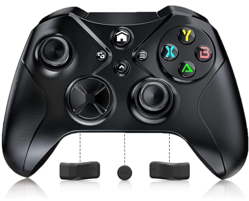 Lapezei Wireless Controller Replacement für Xbox Series X|S, Gamepad Kompatibel mit Xbox One|PC|Android|iOS with Marco, Dual Vibration, Turbo, Audio Jack - Need to upgrade