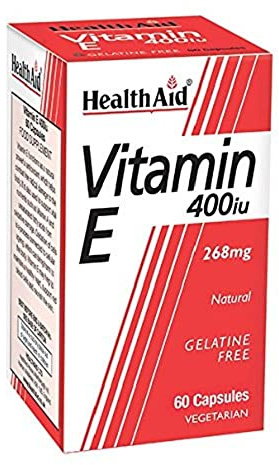 HealthAid Vitamin E 400iu - 60 Vegicaps