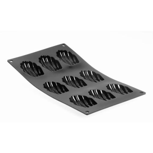 deBUYER Backform Moul´flex, 9 Madeleine, 3cl, 17,5 x 30cm, 1 St