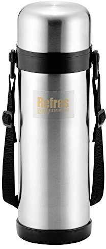 PEARL METAL Parukinzoku HB-2424 - Bottiglia Doppia in Acciaio Inox, con Borraccia da 800 ml, Tazza Rifuresu