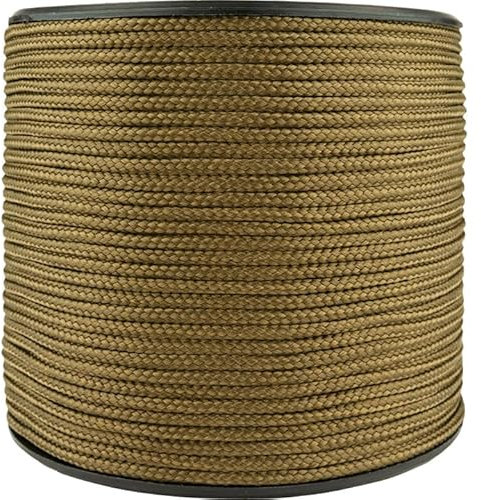 HHH Hunting® 100m Reel Of Olive Green Paracord For Use With Military Basha Army tarp Tent Guy Ropes bivi tent Fishing camping Hunting Shelter Survival Outdoor Fire Parachute Cord
