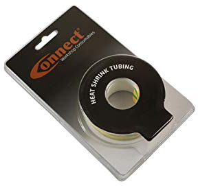 Connect 37294 Yellow / Green Earth 13.0mm Heat Shrink - Roll 3m