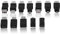 Mavis Laven Kit Adaptador USB, 12 Unidades Adaptadores USB2.0 Múltiples/Mini Conversores Hembra Macho Conectores Adaptadores de Cambiador Mini
