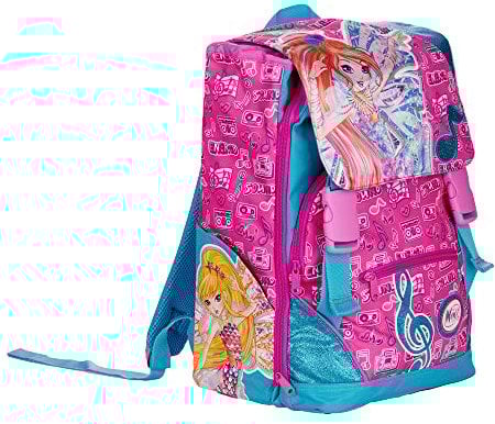 Auguri Preziosi Winx Zaino Scuola Elementare Bambina, Zaino Estensibile con Spallacci Imbottiti e Schienale Comfort Back, Giochi Preziosi