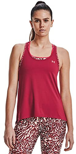 Under Armour Knockout Tank Top T-Shirt, Rose/Rose Penta, S Femme
