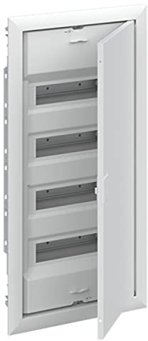 UK648K 2CPX031382R9999 Unterputz-Verteilerdose, Kunststoff, mit Tür, IP30, Weiß, 9,7 x 38,4 x 74,7 cm