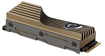 MSI SPATIUM M480 SSD 1TB mit Kühlkörper, PCIe 4.0 NVMe M.2 Internal Solid State Drive, 7000MB/s Lesen & 5500MB/s Schreiben, 3D NAND, Integrierte Datensicherheit, MSI Center, 5 Jahre Garantie (700 TBW)