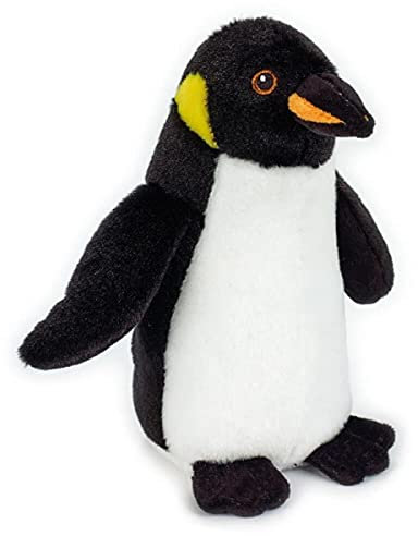 Venturelli Plüschtier, umweltfreundlich, mittelgroßer Pinguin, 22 cm, Mehrfarbig