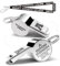 QIBAJIU Whistles with Lanyard, Letter A, Coach Whistle, Football Soccer Hockey Basketball Volleyball Baseball Coach Geschenke für Männer Frauen Lehrer Danke Cheer Coach Geschenk,Good Coach