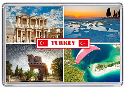 Turkey Souvenir Acrylic Fridge Magnet (Standard: 70x45mm)