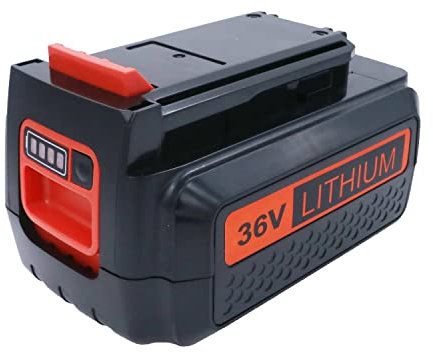 Heshunchang batery 36V 2.5Ah Replace for Black & Decker BL20362-XJ BL1536 BL2036 BL2536 BL20362 LBX2040