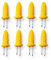 AKH® 8 BBQ Corn Skewers | Stainless Steel BBQ Skewers | Corn On The Cob Holders | Corn Grips Forks | Barbecue Tool | Sweetcorn Holder Fork | Corn Cob Sticks | for BBQ, Camping, Picnic, Summer Party