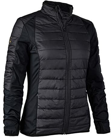 Deerhunter Lady Pine Padded Inner Jacket Black C46 Black - Hunting jacket insulated weatherproof for Men