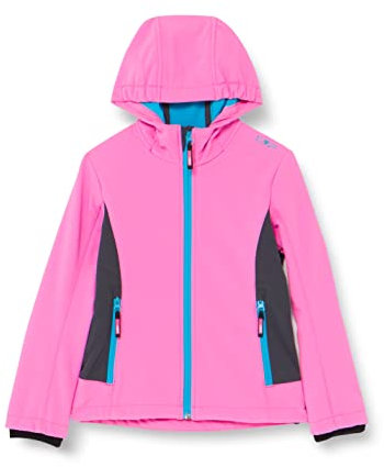CMP - Softshelljacke für Kinder, Lila Fluo-Titan, 104
