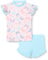 Playshoes Mixte Enfant UV-Schutz Bade-Set Zweiteilig Schwimmshirt Badeshorts Badebekleidung, Schmetterlinge, 86-92 EU