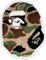 Luxape Bape Rug Hypebeast-Teppich, handgefertigt, hochwertig, 70 x 50 cm (B x L), Hypebeast-Teppich, Dekoration, Wohnzimmer, Schlafzimmer, Kinderzimmer, Fußmatte, Badematte, Blau Camouflage,