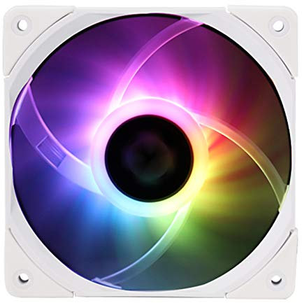 Thermalright TL-C12015W-S - Ventilador para CPU (4 pines, PWM ARGB PC, 15 mm, CPU de 120 mm, color blanco ARGB)