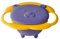 Gyro Bowl 360 Degrés Rotation Baby Magic Bowl Bols à Collation Résistants aux Déversements pour les Tout-petits (Violet)