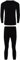 i-Smalls Kids Round Neck Thermal Ribbed Long Sleeve Long John Winter Ski Base Layer Set (3-5 years) Black