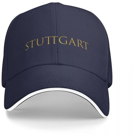 BEABAG Basecap Stuttgart Logo Baseballkappe Hüte Baseballkappe Hut Luxus Wanderhut Streetwear Golfhut Damen Herren