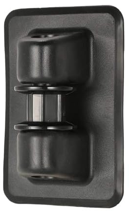 Rurunklee Chargeur de kayak, aide au levage de kayak, système de ventouses haute performance, monté sur roues de kayak, rouleau de remorque de bateau, porte-bagages de toit à ventouse, aide au