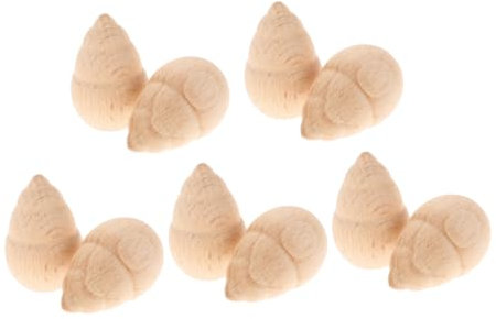 SEWACC 16St Blöcke spielzeug für kinder kinderspielzeug kleinkinder spielzeug holzspielzeug toys for Puzzle-Spielzeug holzhandwerksdekor für DIY Graffiti DIY Holzdekor hölzern Khaki