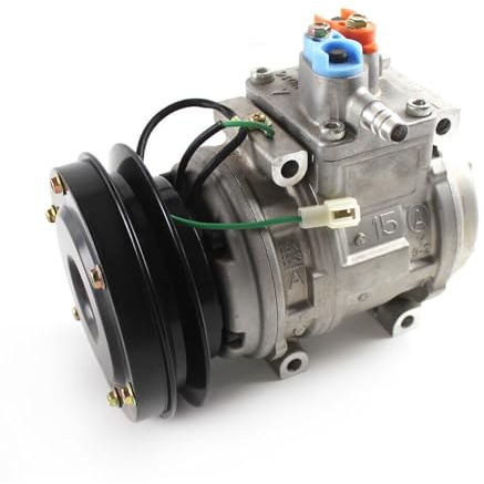 AC Kompressor 10PA15C kompatibel zu Komatsu 447200-1741 Farm & Off Road WA600-3L 447200-0246 5843G 4472000246 20Y979311 24v