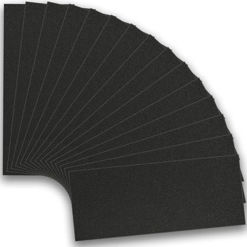 Jinpojun 15 Pcs Papier de Verre Carrosserie, Papier Abrasif, 600 Fin Papier a Poncer à sec et à l'eau pour Polir le Métal, le Mois, Meubles, Pierre, peinture, 230 x 93 mm